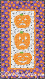 Scary Pumpkins Panel Quilt Pattern by Castilleja Cotton