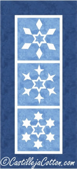 Star Snowflake Panel Quilt