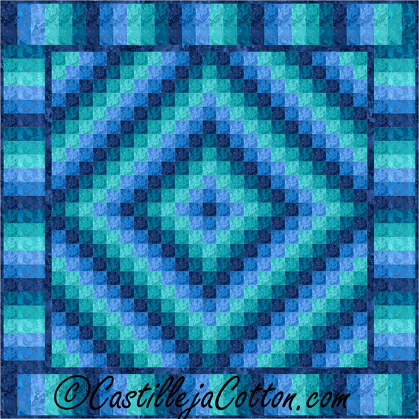 Double Trip Quilt Pattern by Castilleja Cotton