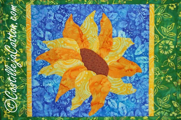 Sunflower Placemat Pattern