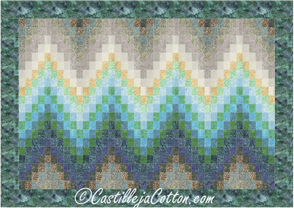 Swells Quilt Pattern