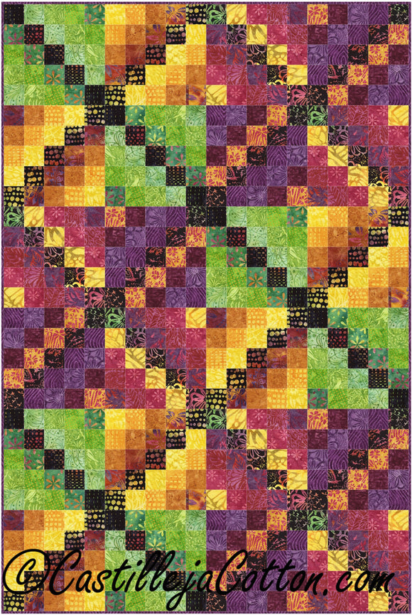 Emerging Xs Quilt Pattern by Castilleja Cotton