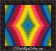 King Diamond Quilt Pattern by Castilleja Cotton