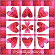 Pivoting Hearts Quilt Pattern
