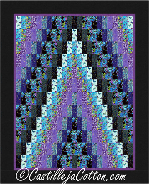 Utopia Pyramid Quilt Pattern by Castilleja Cotton