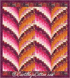 Vineyard Valleys and Hills Quilt Pattern by Castilleja Cotton