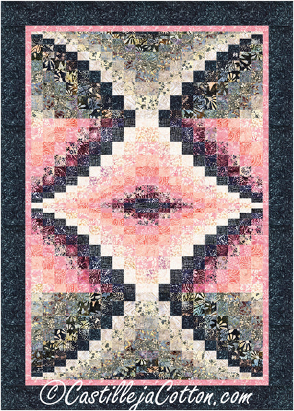 Center Diamond Quilt Pattern by Castilleja Cotton