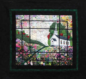 “Country Church” Watercolor Quilt Kit