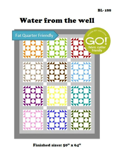 Water From the Well Downloadable Pattern by Beaquilter