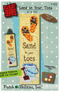 Sand In Your Toes Downloadable Pattern by Patch Abilities