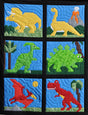 Dinosaurs Quilt Pattern by Counted Quilts