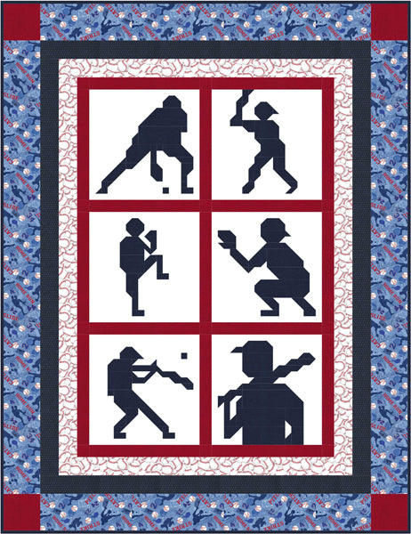 Grand Slam Quilt Pattern by Counted Quilts