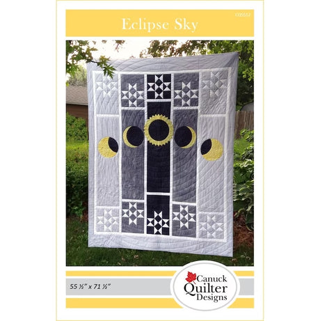 Eclipse Sky Quilt Pattern Quilt Pattern by Canuck Quilter Designs