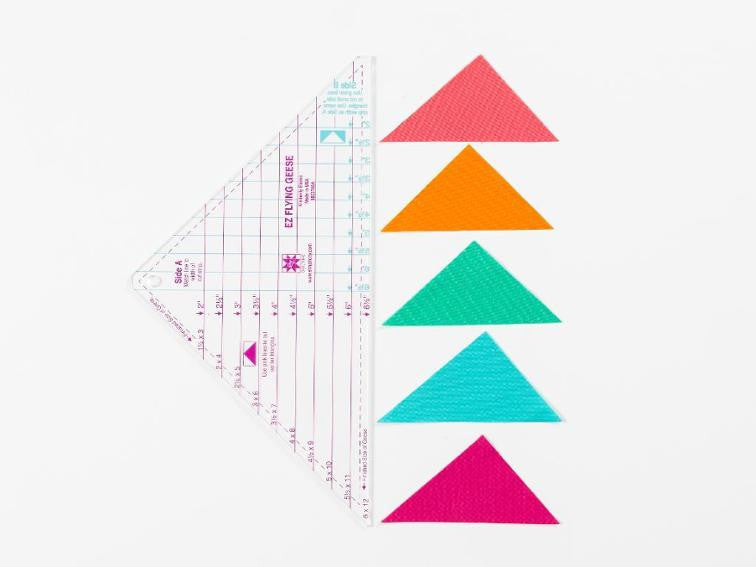 Easy Star and Flying Geese Triangle Ruler