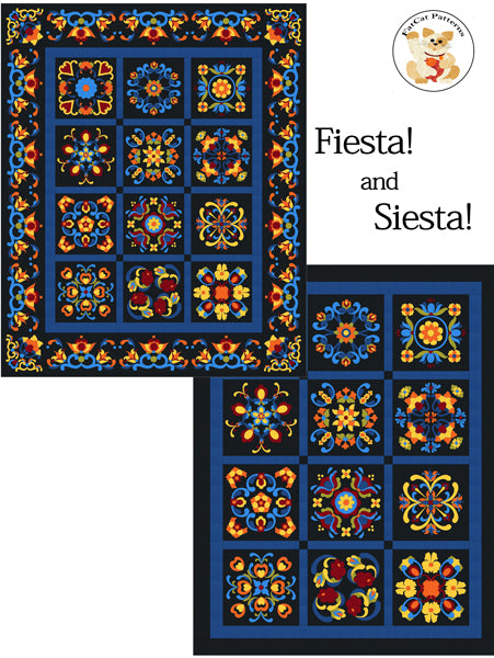 Fiesta! and Siesta! Quilt Pattern