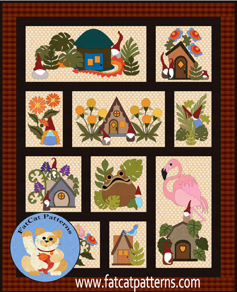 Gnome Grown Quilt Pattern