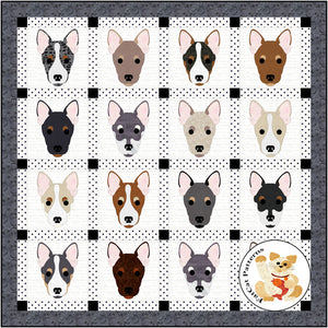 Dog Days, Rat Terrier Quilt Pattern
