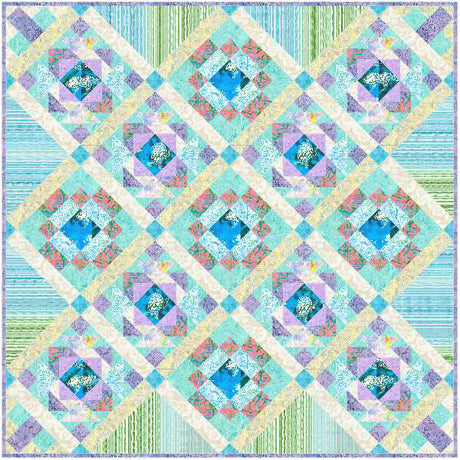 Beach Day Quilt Pattern by Frog Hollow Designs