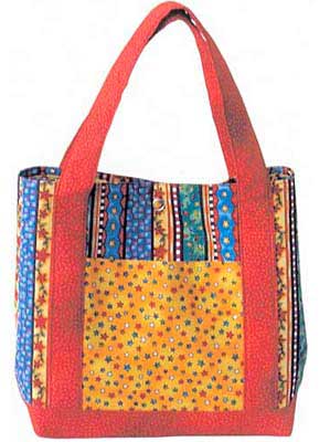 Totally Awesome Mini-Tote Pattern by For The Love of Fabric