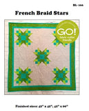French Braid Stars Downloadable Pattern by Beaquilter