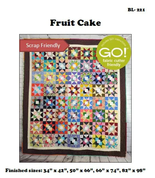 Fruit Cake Quilt Pattern Quilting Books Patterns and Notions