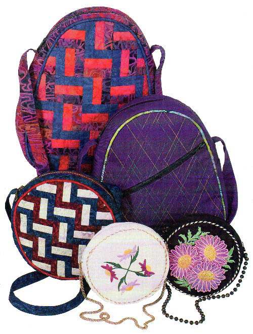 Roundabout Handbag Pattern by Ghees Bag Patterns