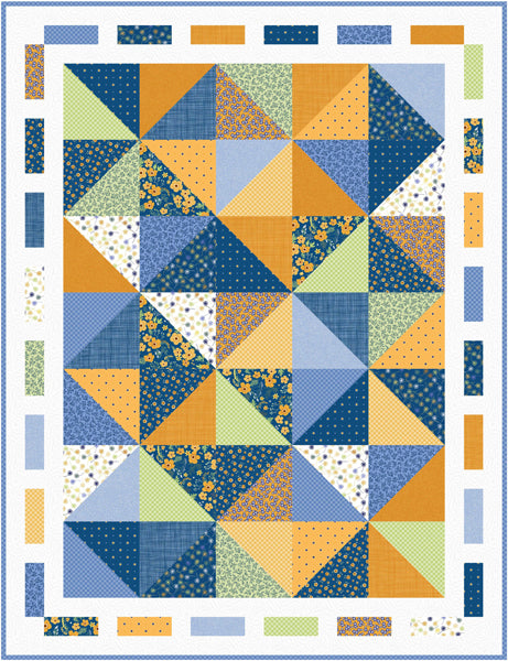 Mosaic Quilt Pattern by Gourmet Quilter