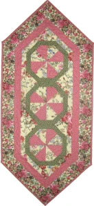 Tri-Eight Table Runner Downloadable Pattern by H. Corinne Hewitt Quilt Patterns
