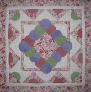 Marblicious Table Topper Downloadable Pattern by H. Corinne Hewitt Quilt Patterns