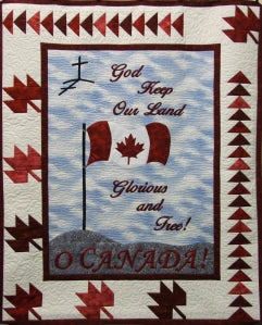 God Keep Our Land, Oh Canada! Downloadable Pattern by H. Corinne Hewitt Quilt Patterns