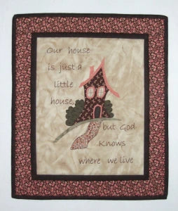 Our House Downloadable Pattern by H. Corinne Hewitt Quilt Patterns