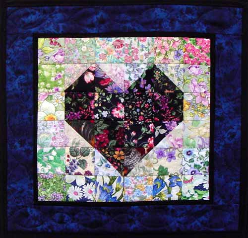 “Heart of Mine ” Watercolor Quilt Kit
