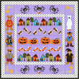 Halloween Row x Row Downloadable Pattern by FatCat Patterns