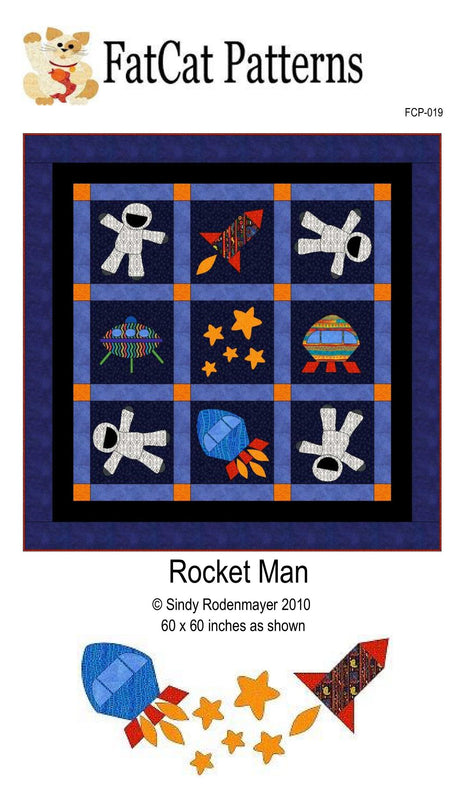 Rocket Man Pattern CLEARANCE – Page 4 – Quilting Books Patterns and Notions