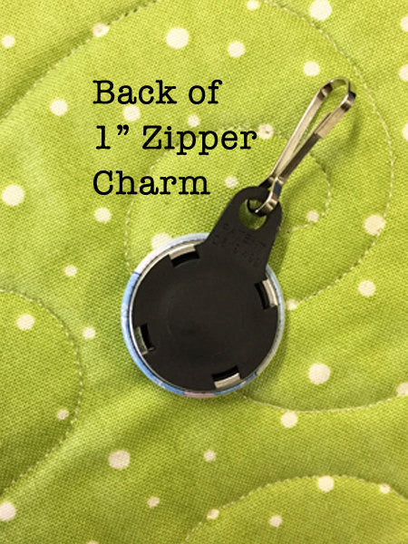 Zipper Pull Charm, Button, CC2071 – Quiltparty
