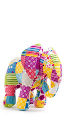 Patchwork Elephant and Baby Quilt