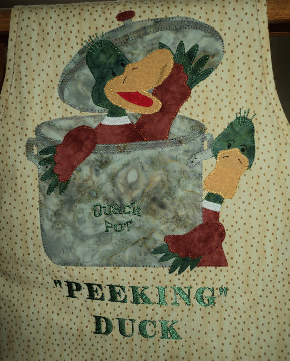 Quacking Up Aprons Quilt Pattern – Quilting Books Patterns and Notions