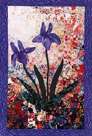 ‘Iris’ Watercolor Quilt Kit