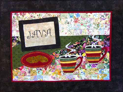 “Java” Watercolor Quilt Kit Quilting Patterns – Quilting Books Patterns ...