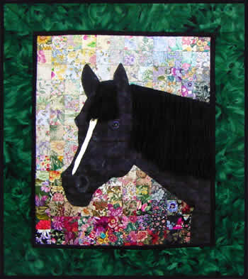 “Jenna’s Horse” Watercolor Quilt Kit