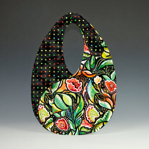 Yin-Yang Handbag Pattern by Jamie Kalvestran Design