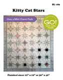 Kitty Cat Stars Downloadable Pattern by Beaquilter