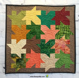 Interlocking Leaves Downloadable Pattern by Beaquilter