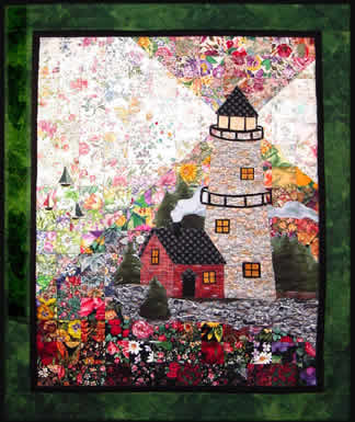 “Lighthouse” Watercolor Quilt Kit