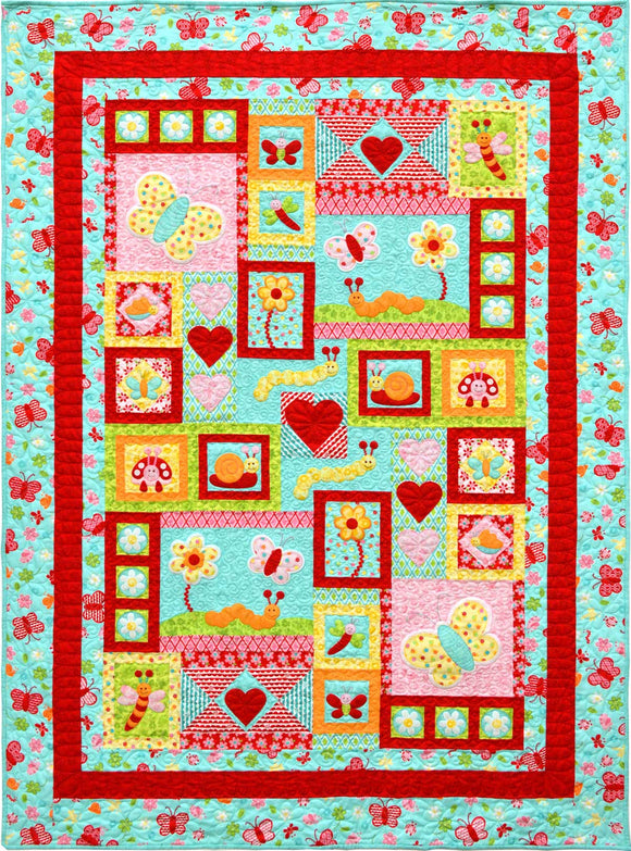 Love Bugs Downloadable Pattern by Kids Quilts