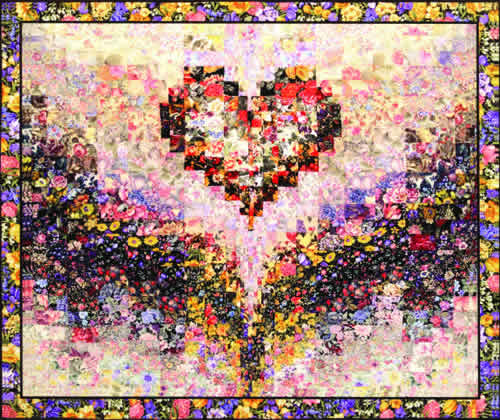 “Mary’s Heart” Watercolor Quilt Kit