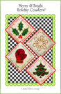 Merry & Bright Holiday Coasters Downloadable Pattern by Janine Babich