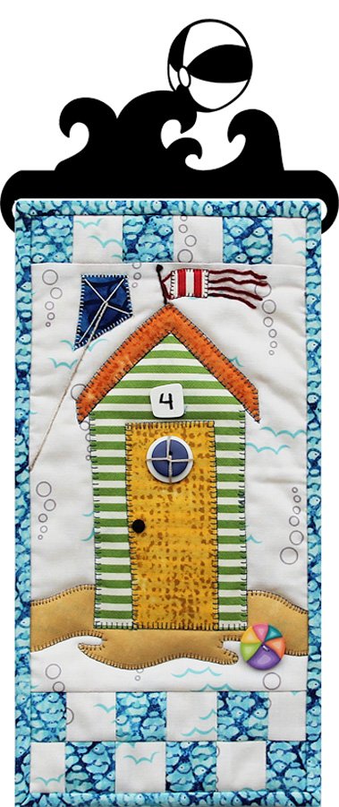 Beach Hut Downloadable Pattern by Patch Abilities