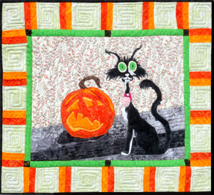 Halloween Happens Wall Hanging Pattern by More the Merrier Designs