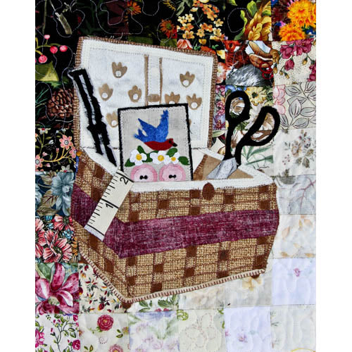 “Rachel’s Sewing Room” Block #1: Nana’s Sewing Basket